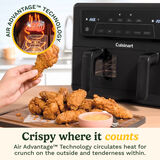 Cuisinart Air-View XXL 10.4L Dual Basket Air Fryer  Black, , small 5