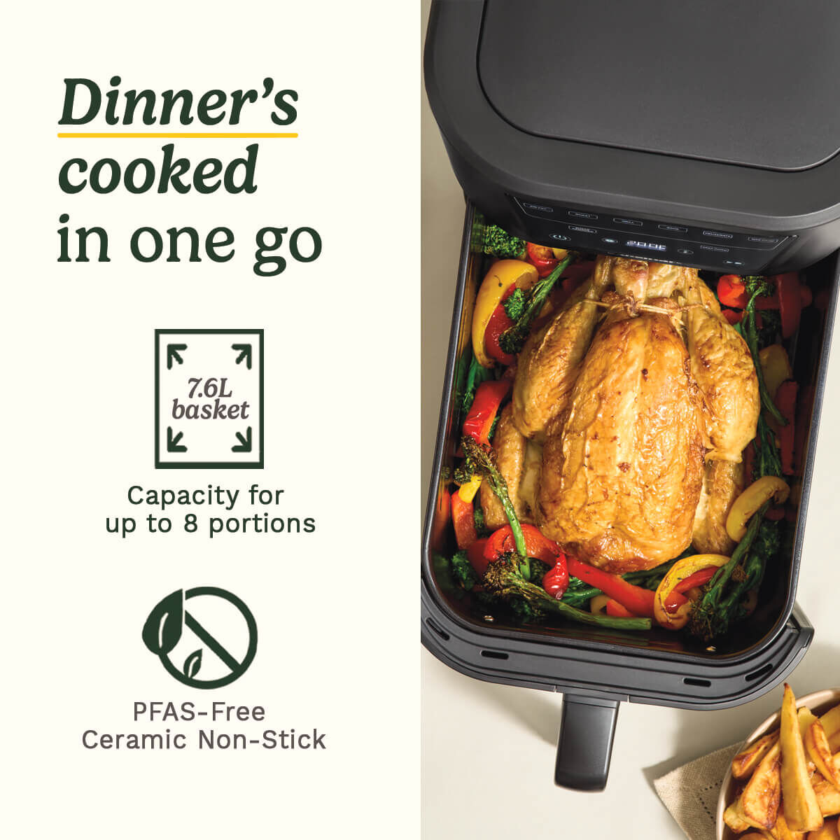 Cuisinart Compact Max 7.6L Air Fryer, , large 7