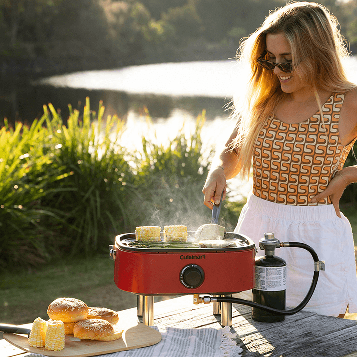 Cuisinart Venture Portable Outdoor Gas BBQ, , large 6