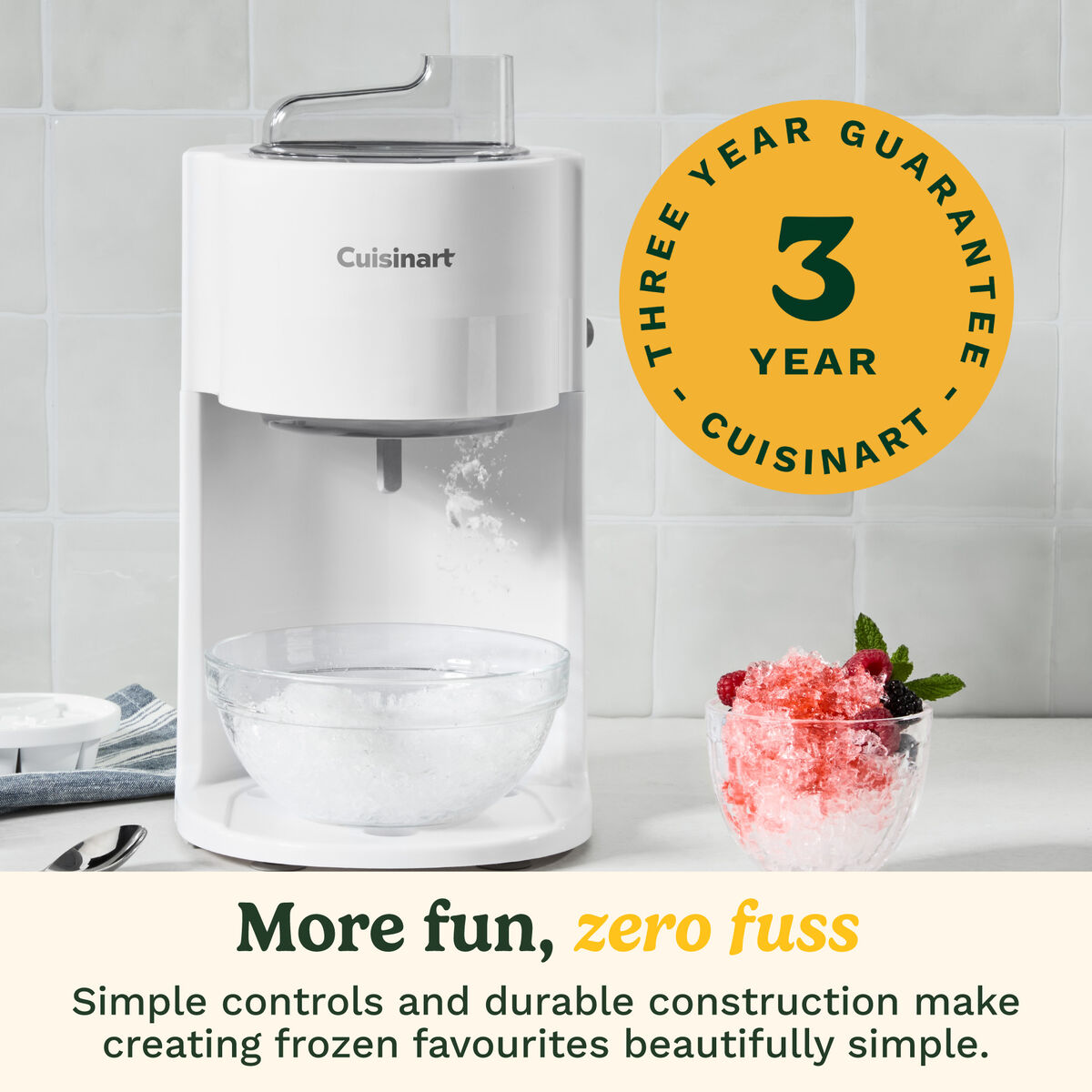 Cuisinart Cool Combo Ice Cream & Snow Cone Maker, , large 7