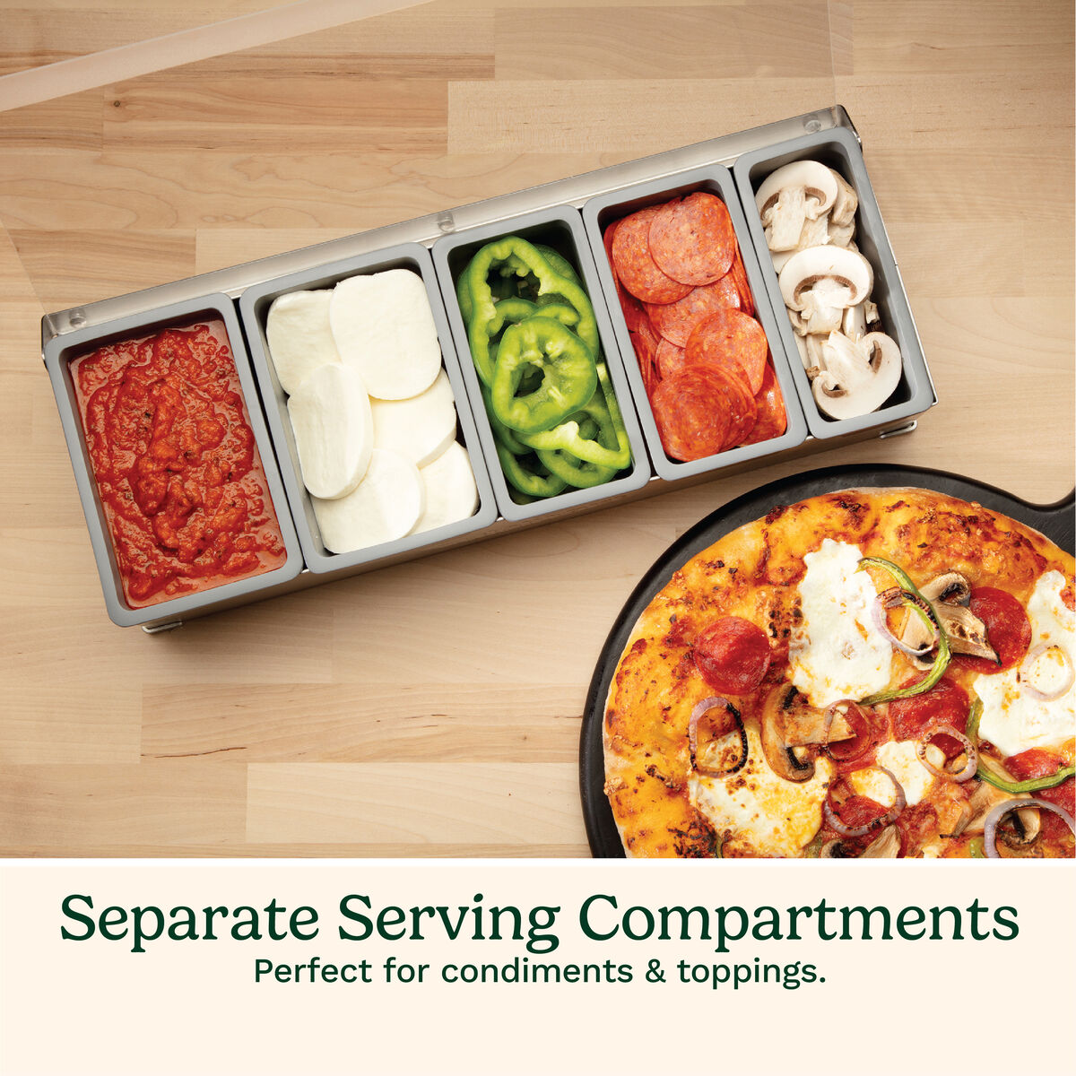 Condiment & Topping Station 5